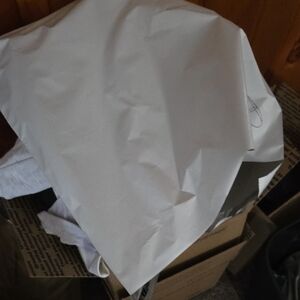 White Plastic Packaging Bag